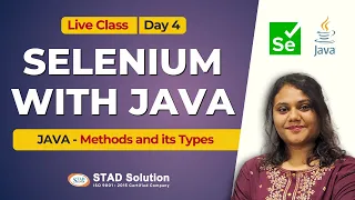 Selenium with Java Live Class - Day 4 JAVA