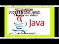 Curso Java desde cero Variables y Operaciones Aritmeticas