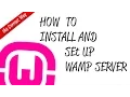 How to install WAMP server on windows FIX Problems