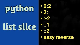 Python Slice Reverse string