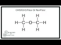 CH3OCH3 Polar Or NonPolar Check Polarity