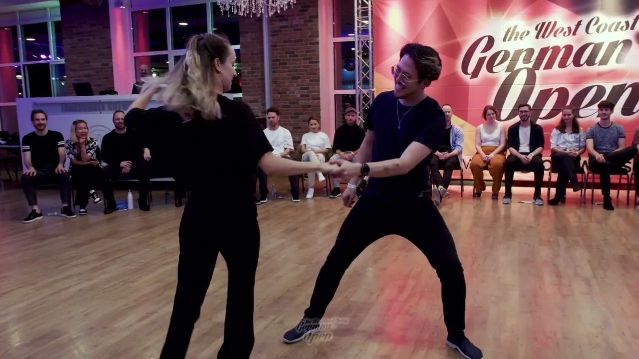 Tschen Fung Wang & Caroline Hölker - 4th place Strictly Open Finals - German Open 2024