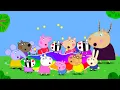 Peppa Pig Friends Play PARACHUTE Games Full Episodes 1 HOUR