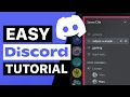 How to use Discord Easy Discord tutorial for beginners