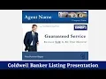 Coldwell Banker Listing Presentation Template for CB Agents