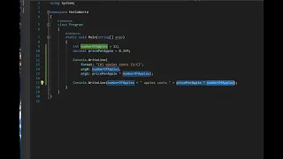 String concatenation formatting and interpolation in VS2019