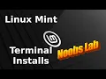 Noobs Lab Linux Mint 20 2 - install software via Terminal