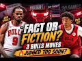 Did The Bulls Get These 3 Moves Wrong Facts Or Fiction