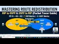 Master Route Redistribution RIP v2 OSPF Multi-Protocol Routing Setup