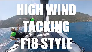 High Wind Tacking Technique