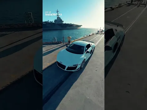 Most Epic drone 1 Shot 🤯  insta360 x6💥 see Results! #cinematic #automobile #insta360
