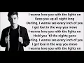 Lights On - Shawn Mendes (Lyrics)