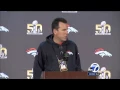 Broncos coach talks about player swept up in prostitution sting