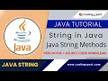 String Methods in Java length concat toUpperCase toLowerCase Tutorial for Beginners