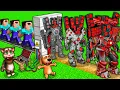 Lagu SECRET UPGRADE of SPEAKER MAN TITAN BOSS vs TV WOMAN and SKIBIDI TOILET in MINECRAFT animation