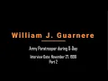 William J Guarnere - World War II Veteran Interview