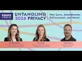 Untangling 2026 Privacy New Laws Amendments Enforcement and More