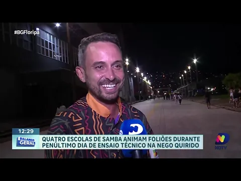 Folia no Nego Quirido: escolas de samba agitam últimos ensaios técnicos