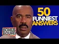 Download Lagu 50 Funniest Answers \u0026 Moments With Steve Harvey On FAMILY FEUD