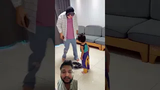 بابا بابا كوميديا مضحك لطيف فيديو قصير 