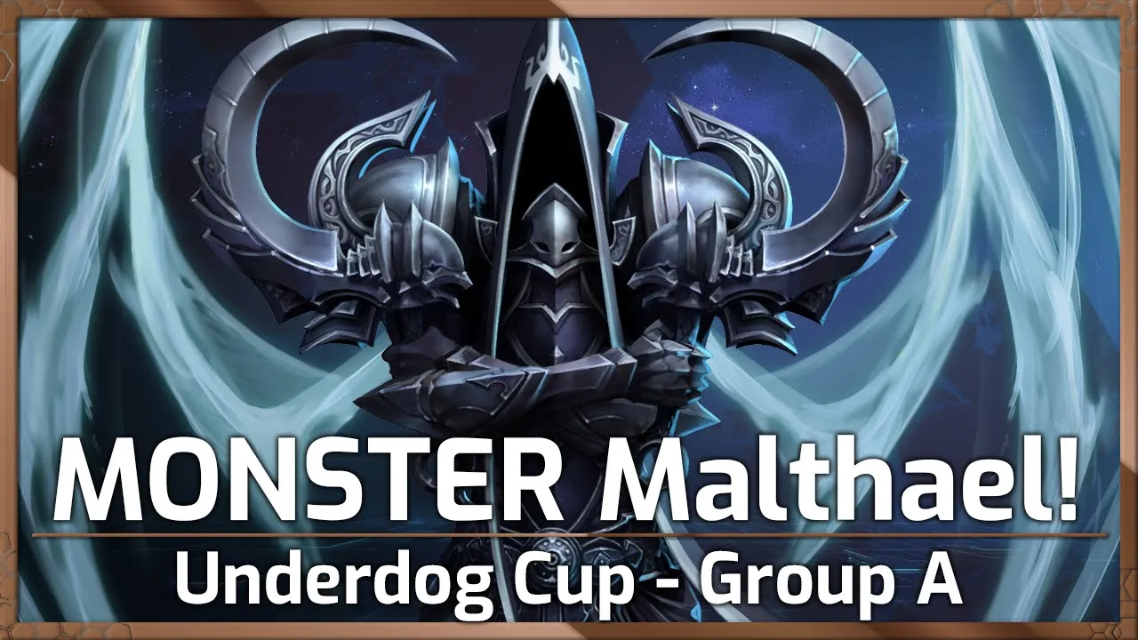 Malthael is a MONSTER! - Underdog Cup Group A - Heroes of the Storm