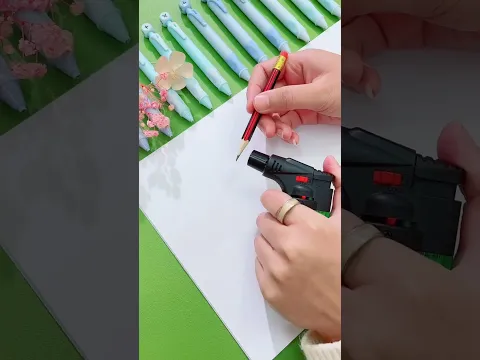 🤯 Beti Ne Purani Pencil Chhod Mangaya Automatic Click Pen! 🖊️🔥 #Shorts#stationery
