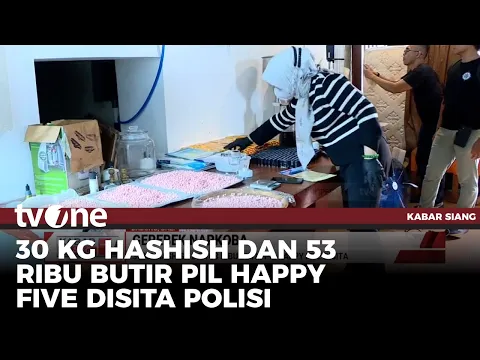 Detik-detik Bareskrim Mabes Polri Gerebek Rumah Diduga Pabrik Narkoba