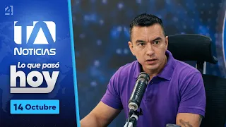 Plan del Gobierno para enfrentar a El Niño | 14 de octubre de 2026 | Lo que pasó hoy