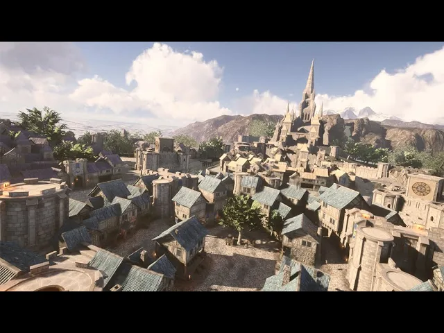 Stormwind City in Unreal Engine 4