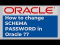 Oracle How to the password in Oracle DB - Hands on Practical Session