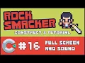Construct 3 Tutorial - Rock Smacker