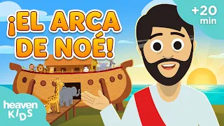 🎶La Mejor Música Cristiana para Niños🙌 ¡El Arca de Noé y más!