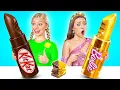 Real Food vs Chocolate Food Challenge Funny Food War by Multi DO Challenge