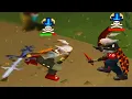75 Attack Med PKing With Melee in PvP Worlds