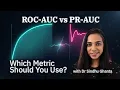 ROC AUC vs PR AUC Explained Visually