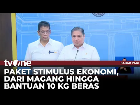Menko Bidang Perekonomian Umumkan 8 Program Paket Stimulus Ekonomi