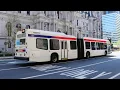 SEPTA Bus 2014 Novabus LFSA HEV on the 33 at Philadelphia City Hall