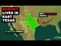 Why so Few Americans live in East Texas
