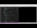 ncurses with states in C demo