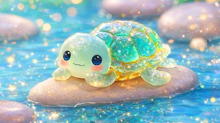 Crystal Turtle Healing Music Absolute Stress Relief Stop Anxiety Meditation with Water Sounds