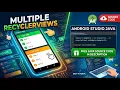Multiple RecyclerViews in One Screen - Android Studio Tutorial Java