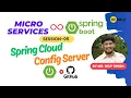 Micro Services Session 05 Spring Cloud Config Server Integration with GitHub Repository