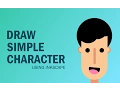 Draw A Character with Simple Geometric Shapes In Hindi - Inkscape Tutorial