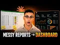 I Turned a Messy Spreadsheet Into a Live Dashboard in 5 Minutes
