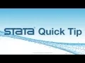 Stata Quick Tip Project Manager