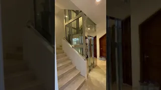 مصاعد بانوراما بدون غرفة ماكينات و بدون حفرة سفلية 