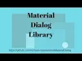 Android Library - Material Dialogs