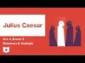 Julius Caesar by Shakespeare Act 4 Scene 2 Summary Analysis