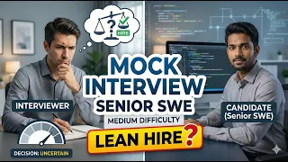 Mock Interview With Senior SWE - Medium Difficulty