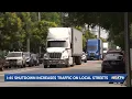 I-65 shutdown increases traffic on local streets